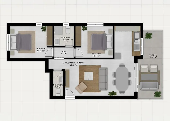 דירה Sanders Cruise *